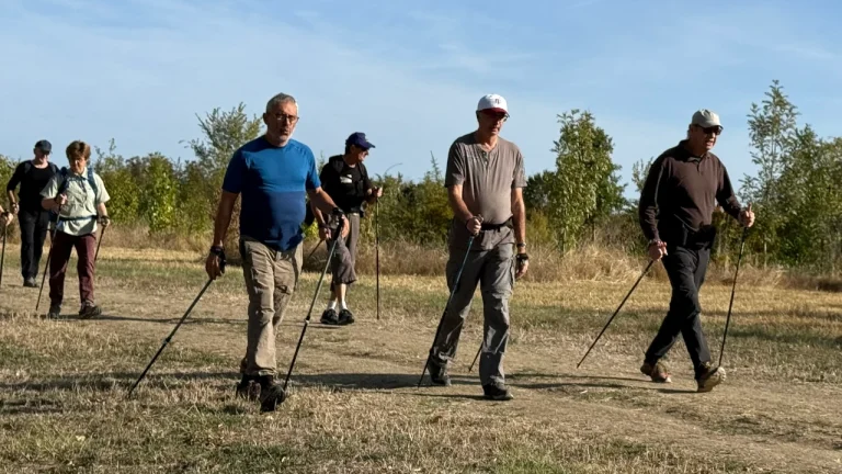 Le groupe sur le circuit des Argoulets au départ